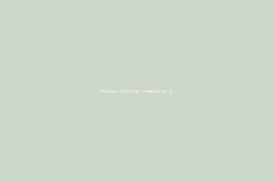 Recipe Sharing Community screenshot 2