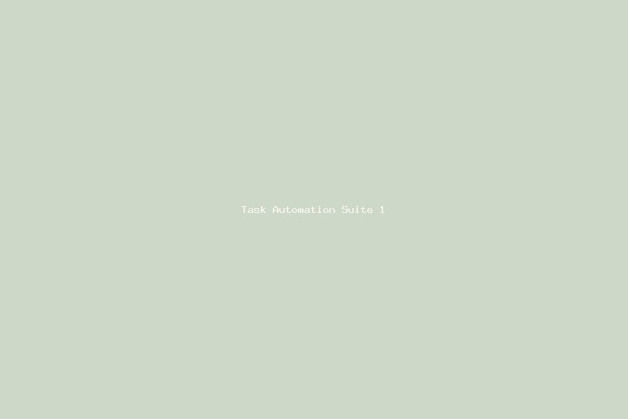 Task Automation Suite screenshot 1
